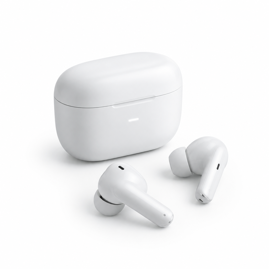 Budget Wireless Earbuds with charging case